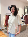 Leichtes Oversize-Sweatshirt mit Rückenprint von Shirt Project
